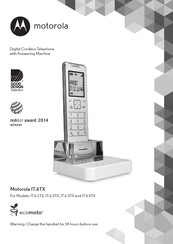 Motorola IT.6TX Manual