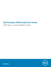 Dell Precision 3430 Small Form Factor Installation Manual