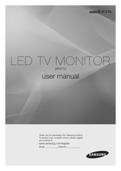 Samsung TC570 User Manual