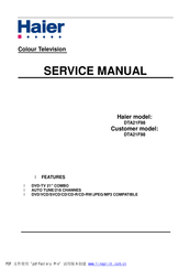 Haier DTA21F98 Service Manual