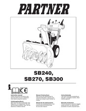 Partner SB300 Instruction Manual