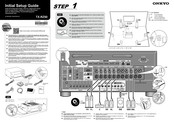 Onkyo TX-RZ50 Initial Setup Manual