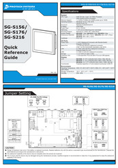 Protech Systems SG-S156 Quick Reference Manual