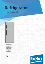 Beko BTM345PX User Manual