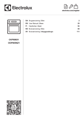 Electrolux CKP806X1 User Manual