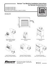 Follett HCD1650R Installation Instructions Manual