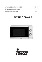 Teka MW 225 G BLANCO Instruction Manual