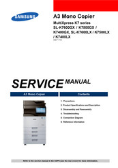Samsung MultiXpress K7 Series Service Manual