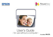 Epson PictureMate PM 270 User Manual