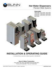 Bunn 10420.0000 Installation & Operating Manual