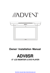 Advent ADV8SR Owners & Installation Manual