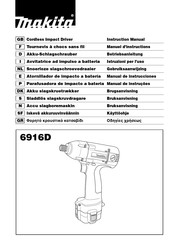 Makita 6916DWDE Instruction Manual