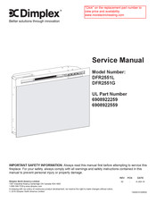 Dimplex DFR2551G Service Manual