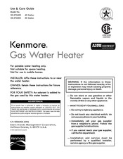 Kenmore 153.572500 Use & Care Manual