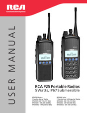 RCA RPX4600V-VHF User Manual