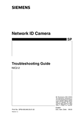 Siemens NIC2-2 Troubleshooting Manual