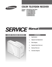 Samsung CL-29M21MQ Service Manual