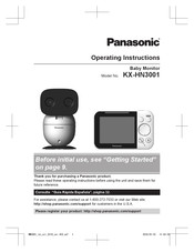 Panasonic KX-HN3001W Operating Instructions Manual