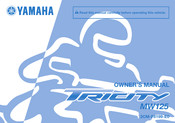 Yamaha Tricity MW125 Owner's Manual