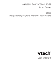 VTech Analogue Contemporary Series User Manual