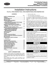 Carrier CRECOMZR077A00 Installation Instructions Manual