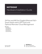 NETGEAR GS728TPPv3 Hardware Installation Manual