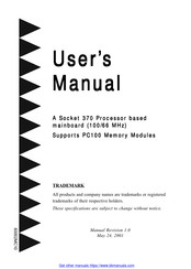 HP Compaq 370 User Manual