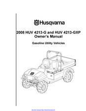 Husqvarna HUV 4213-G 2008 Owner's Manual