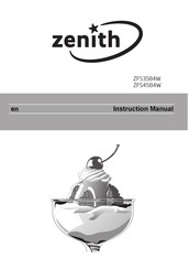 Zenith ZFS3584W Instruction Manual