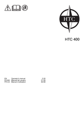 HTC 400 Operator's Manual