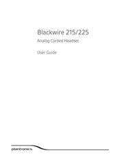 Plantronics Blackwire C215 User Manual