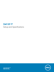 Dell G3 3779 Setup