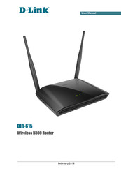 D-Link DIR-615 - Wireless N Router User Manual