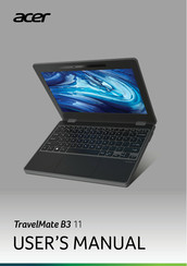 Acer TravelMate B3 11 User Manual
