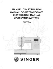 Singer F687C Instruction Manual