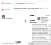 Sony a7RIV Help Manual