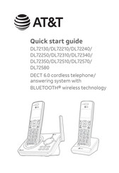 AT&T DL72350 Quick Start Manual