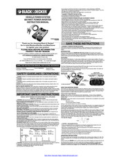 Black & Decker PI800BB Instruction Manual