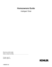 Kohler K-29777-PA-0 Homeowner's Manual