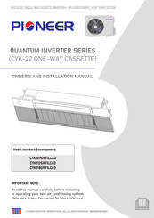 Pioneer QUANTUM INVERTER Series Owners And Installation Manual