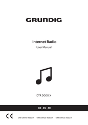 Grundig DTR 5000 X User Manual