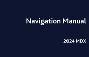 Acura MDX 2024 Navigation Manual