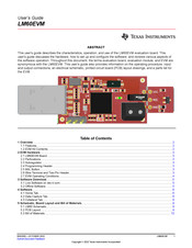 Texas Instruments LM60EVM User Manual