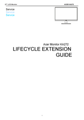 Acer KA272 Lifecycle Extension Manual