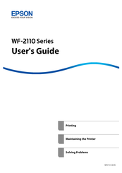 Epson WF-2110 Series User Manual