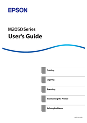 Epson M2050 Series User Manual