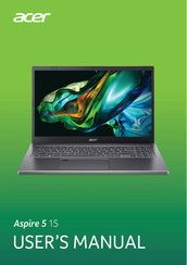 Acer Aspire 5 15 User Manual