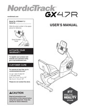 NordicTrack NTEX84017.2 User Manual