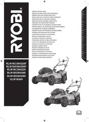 Ryobi RLM18C36H225F Original Instructions Manual