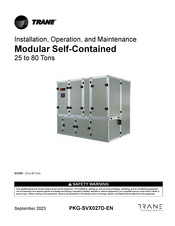 Trane SCWM Series Installation, Operation And Maintenance Manual